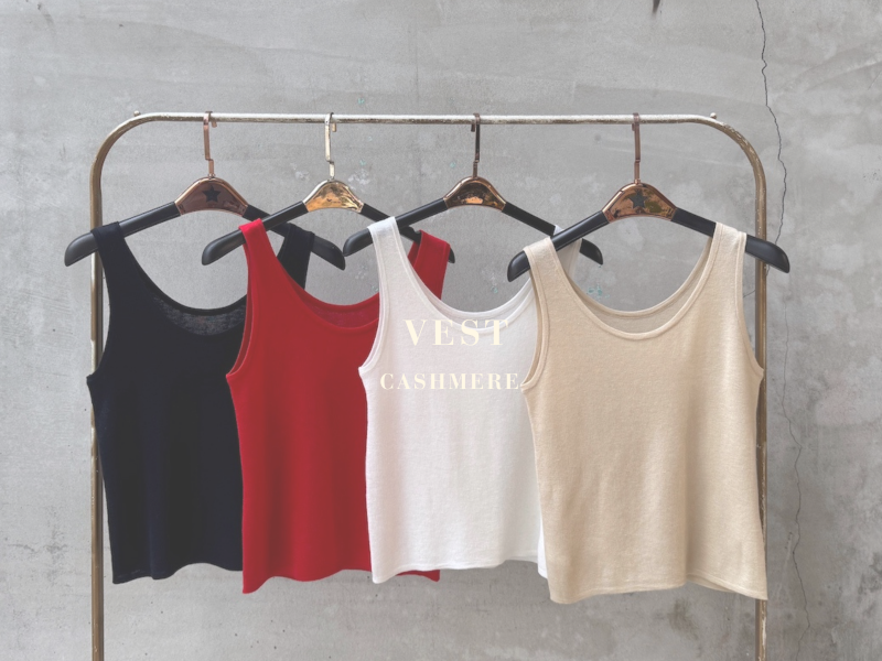 Cashmere 薄款背心