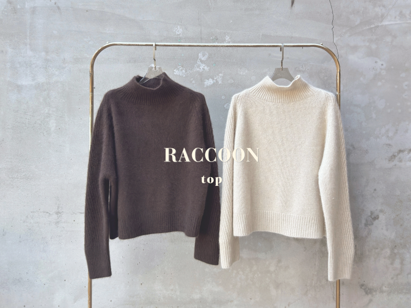狐狸浣熊羊毛針織上衣