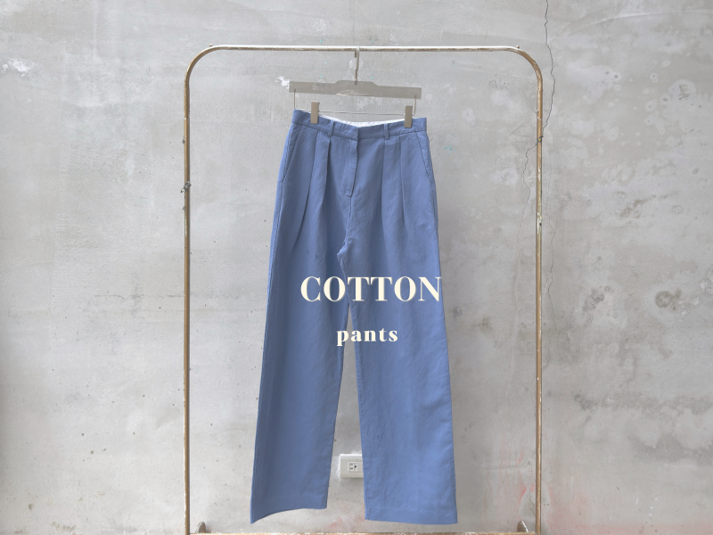 質感棉麻休閒西褲