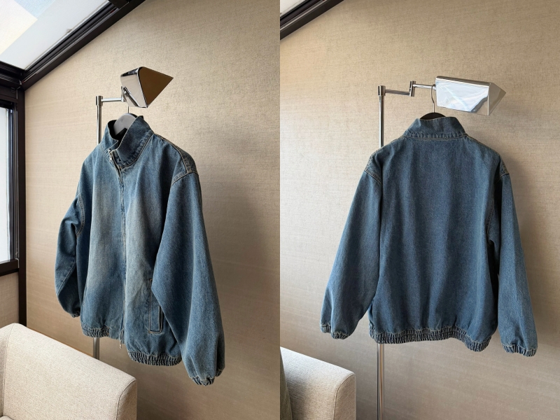 設計師立領牛仔外套