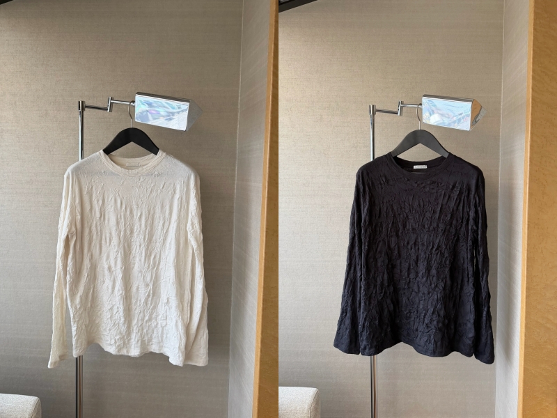 設計款純棉超薄上衣