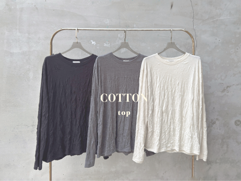 設計款純棉超薄上衣